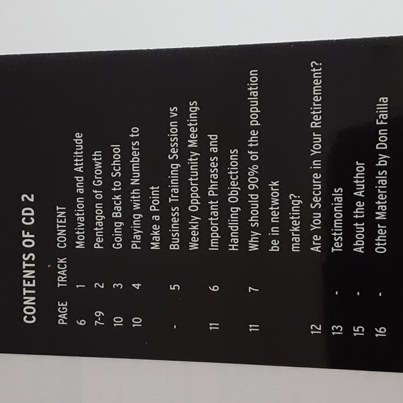 45 Second Presentation by Don Failla 2-CD Audio Book - Picture 5 of 8